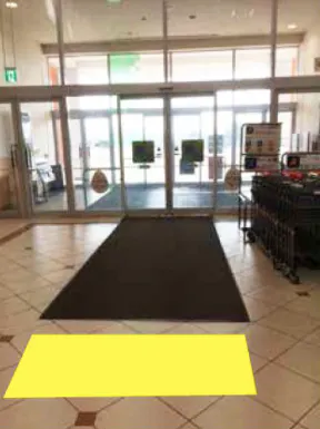 【イオンモール新居浜】モール内広告 床シール［2］