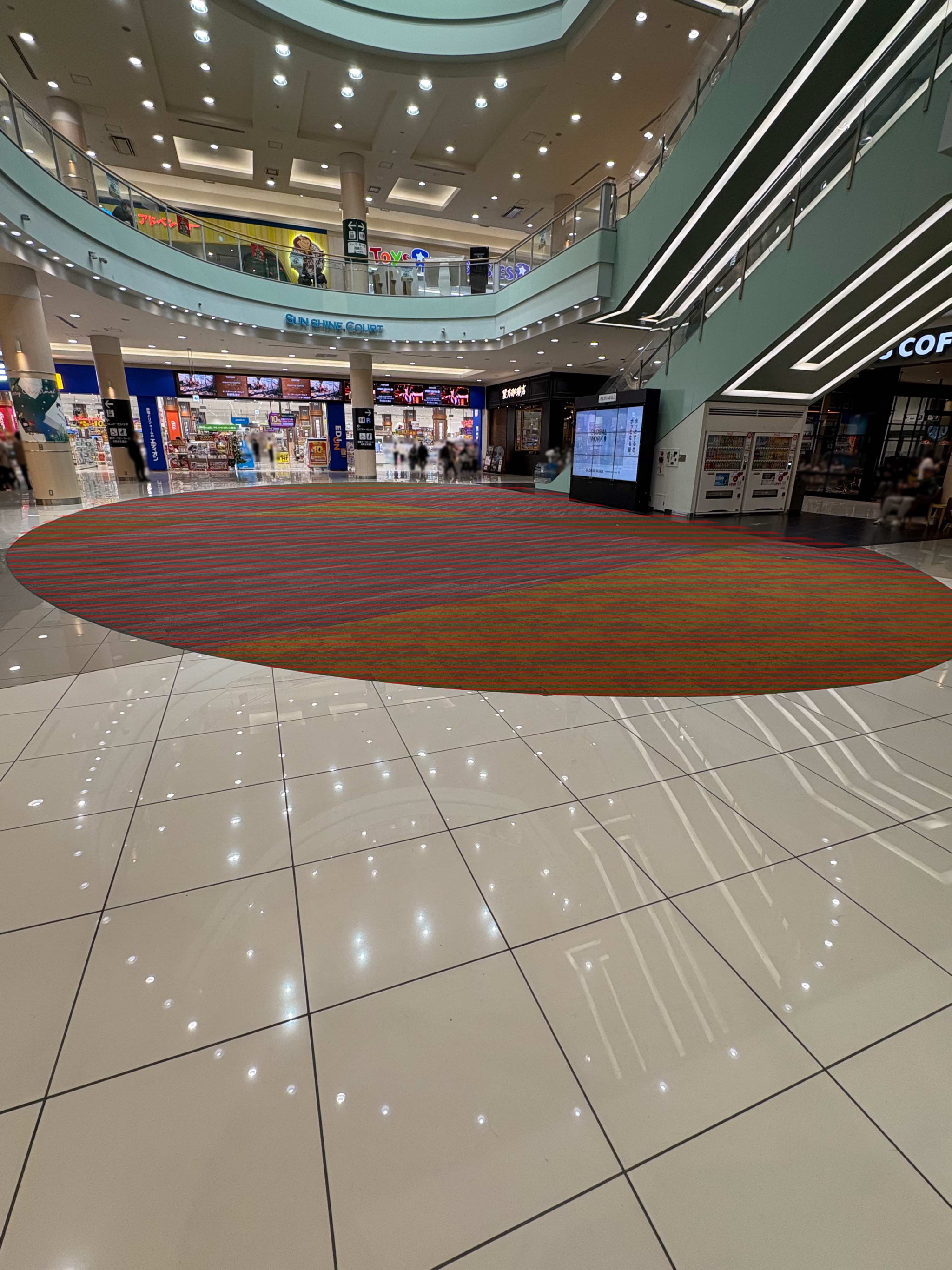 【イオンモール橿原】サンシャインコート