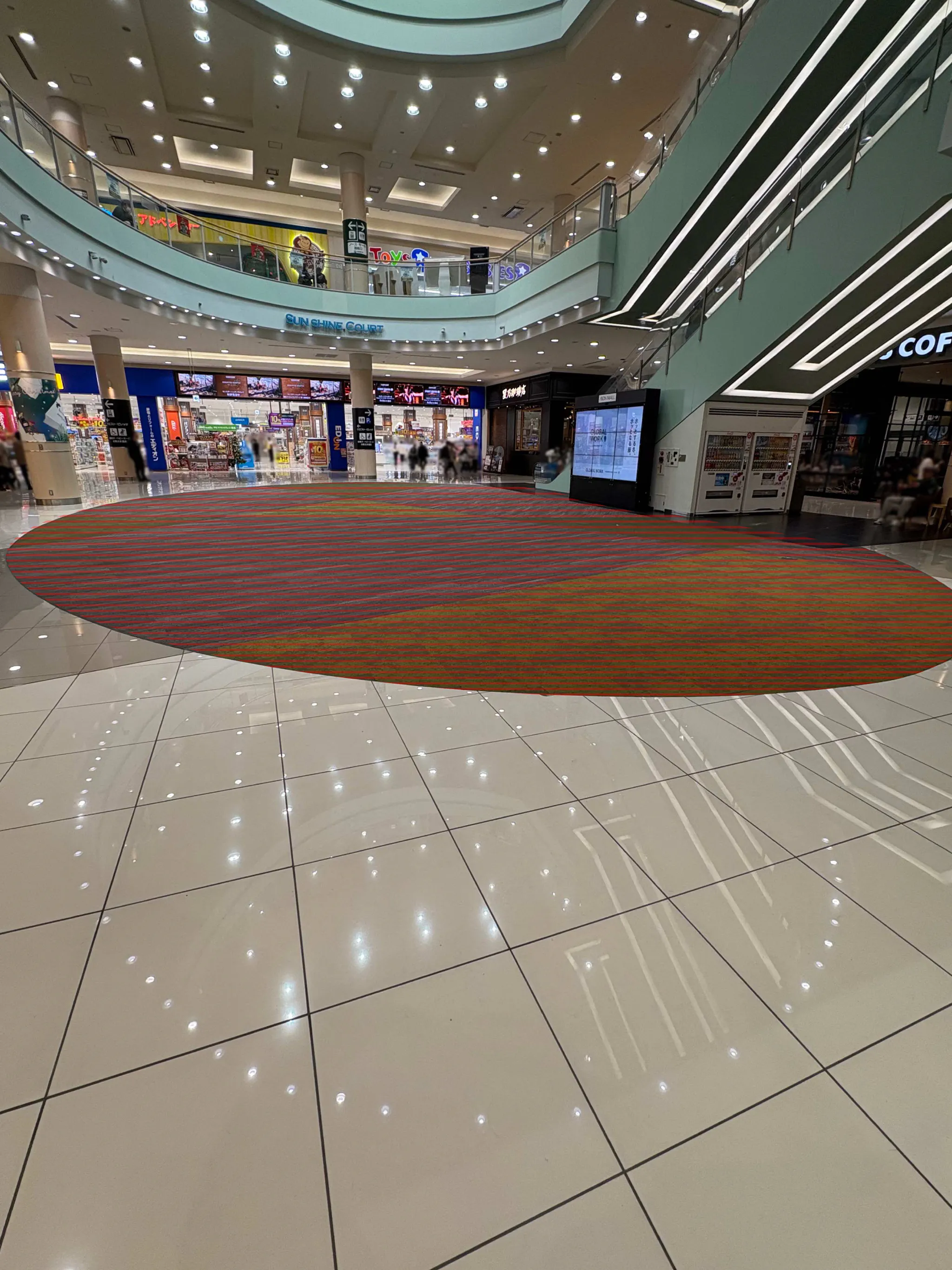 【イオンモール橿原】サンシャインコート