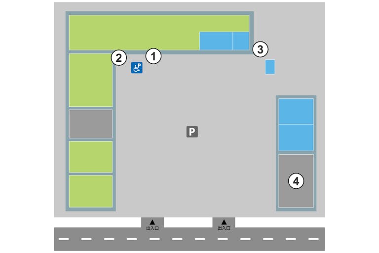 【フレスポ花見が丘】プロモーション用途に利用可能な倉庫横スペースの画像2