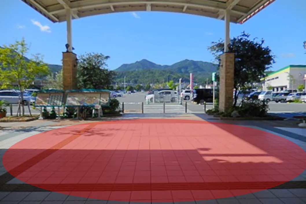 【イオンタウン周南/セントラルコート】大型プロモーションイベントや展示会、マルシェ等に最適な敷地内中央のメイン動線上にある大型屋外スペース