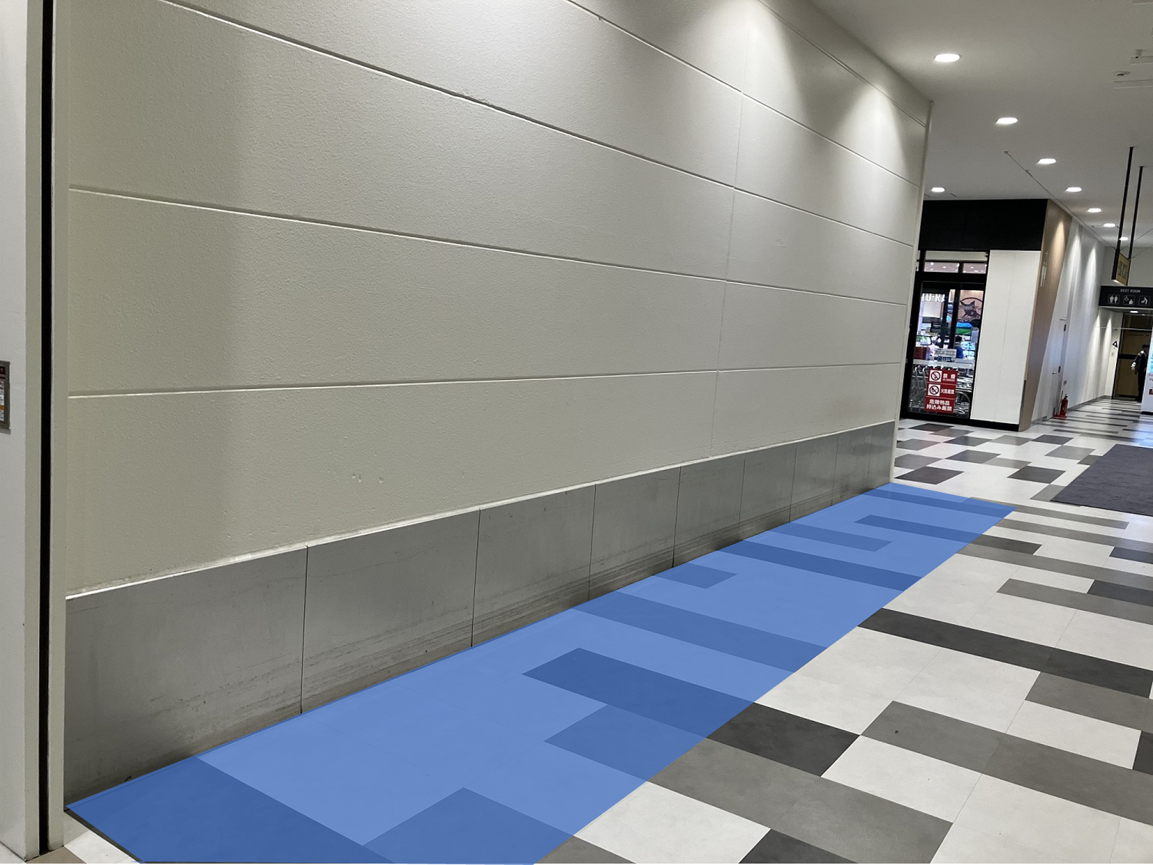 【マーケットスクエア中山寺】「1Fエレベーター前」入口導線に近く視認性抜群！プロモーション・ポップアップに最適なイベントスペース