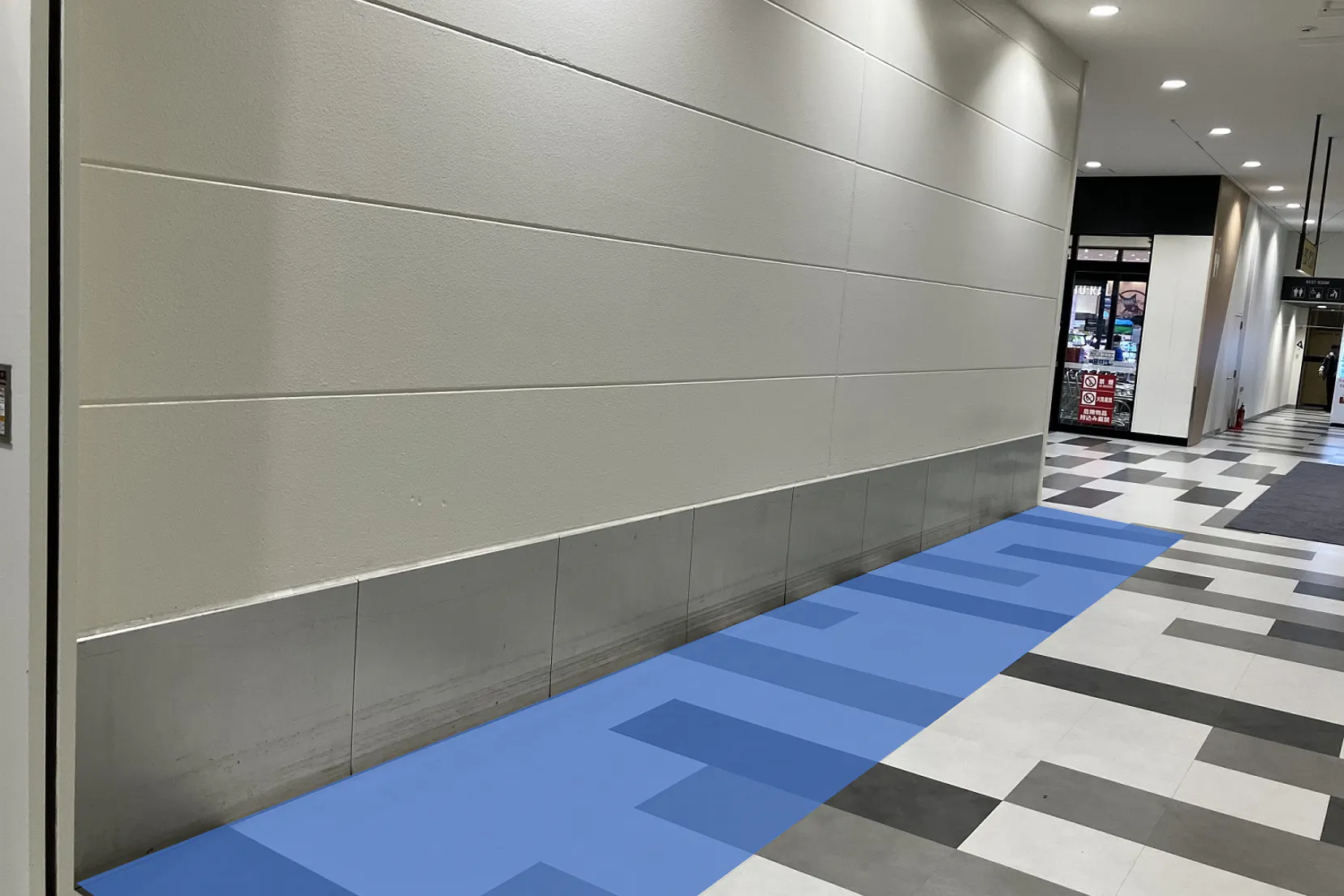 【マーケットスクエア中山寺】「1Fエレベーター前」入口導線に近く視認性抜群!プロモーション・ポップアップに最適なイベントスペース