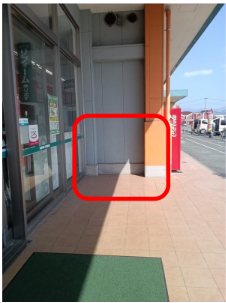 【HIヒロセスーパーコンボ菊陽店】プロモーションイベントに最適なホームセンターの食品側入口軒下（屋外）スペース