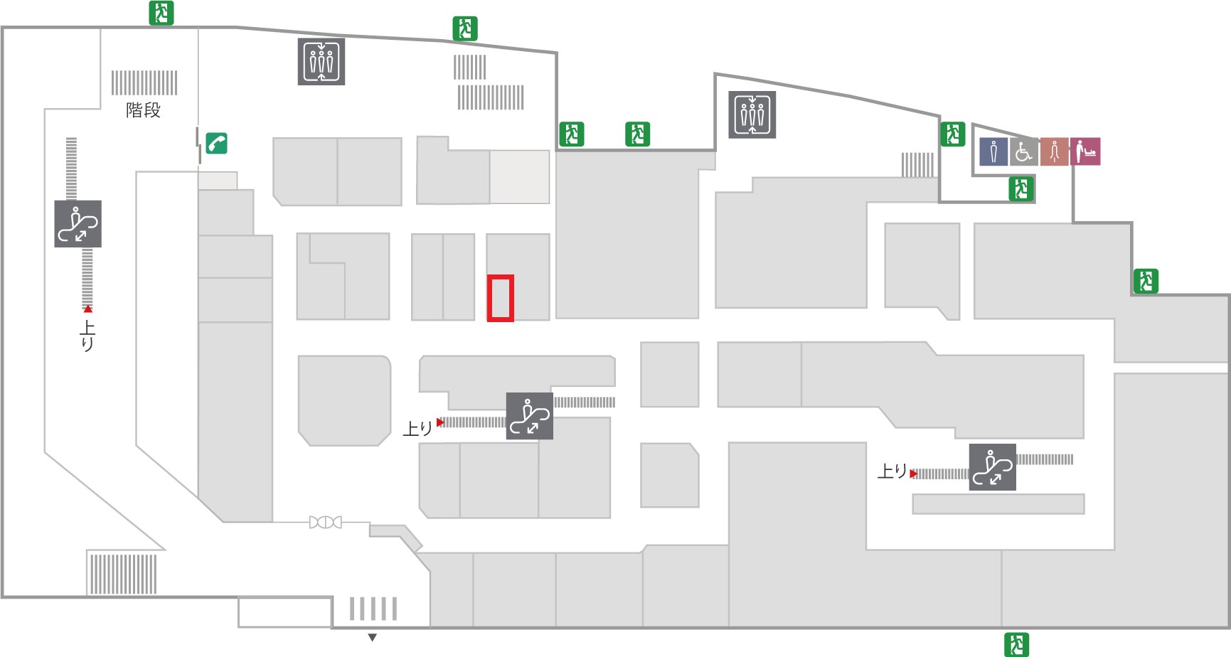 【北千住マルイ】B1階 カレンダリウムF01【食物販・調理行為可能】終日お客さまで賑わう人気区画、お惣菜やスイーツに最適の画像7