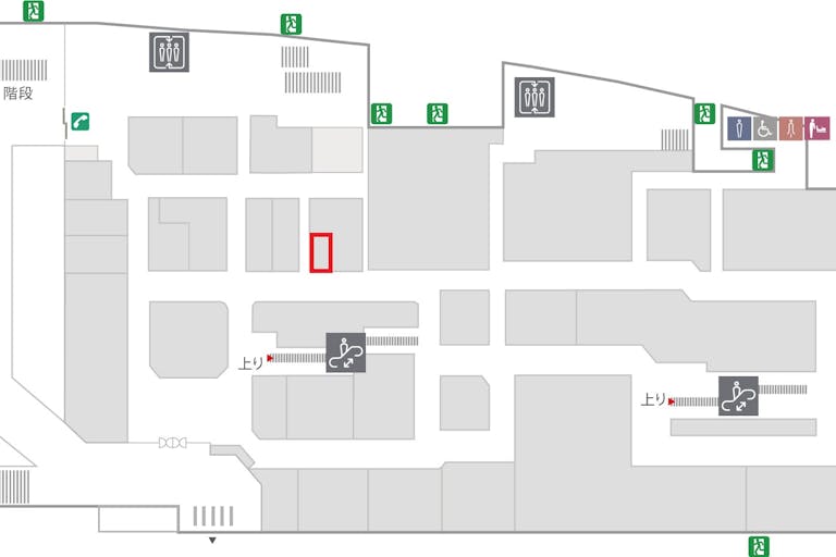 【北千住マルイ】B1階 カレンダリウムF01【食物販・調理行為可能】終日お客さまで賑わう人気区画、お惣菜やスイーツに最適の画像7