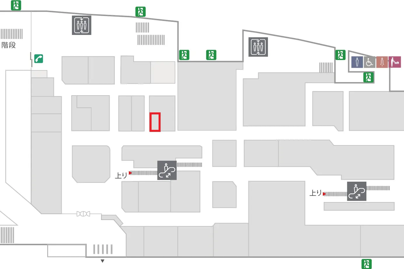 【北千住マルイ】B1階 カレンダリウムF01【食物販・調理行為可能】終日お客さまで賑わう人気区画、お惣菜やスイーツに最適