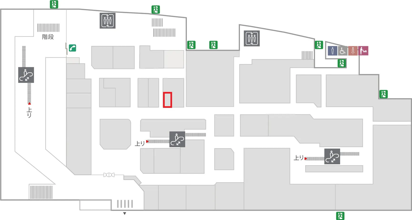 【北千住マルイ】B1階 カレンダリウムF01【食物販・調理行為可能】終日お客さまで賑わう人気区画、お惣菜やスイーツに最適