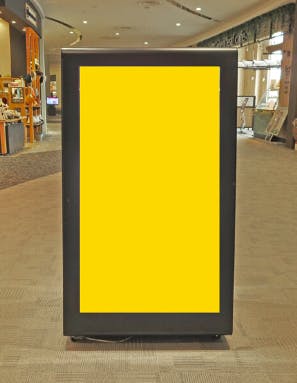 【イオンモール高知】モール内広告 デジタルサイネージの画像