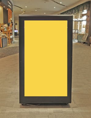 【イオンモール高知】モール内広告 デジタルサイネージの画像