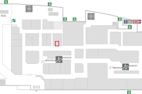 【北千住マルイ】B1階 カレンダリウムF02【食物販・調理行為可能】生鮮フロア内、終日賑わう食ポップアップ向けスペース