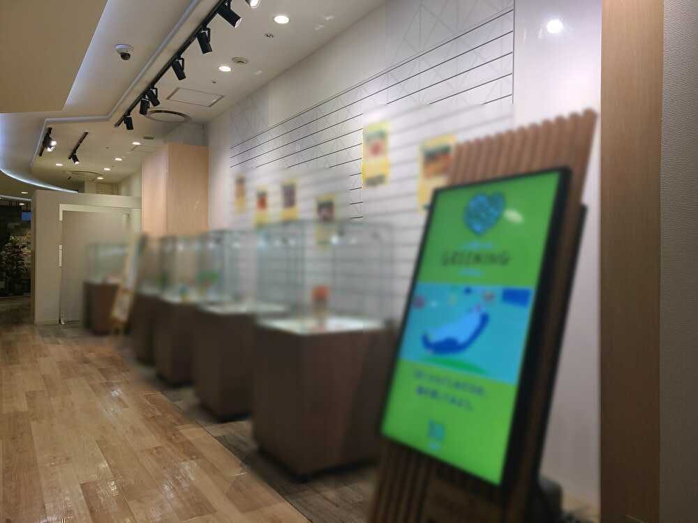 【コピス吉祥寺】物販や食物販に最適なGREENING広場入口横の視認性の高いスペース(A館3FGREENING広場入口横)