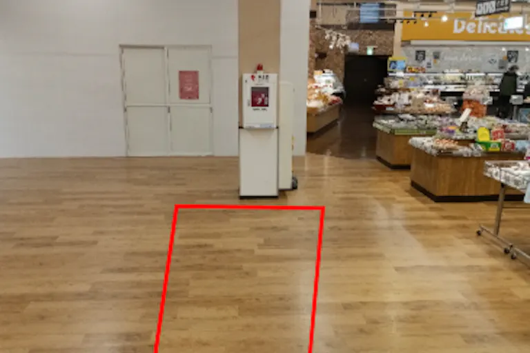 【イオンスタイル矢巾】イートインスペース前 販促プロモーションや物販に最適なスーパー店内催事イベントスペースの画像2