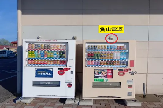 【TRIAL smartむつ新町店】食物販限定 出入口横 (キッチンカー/テント)