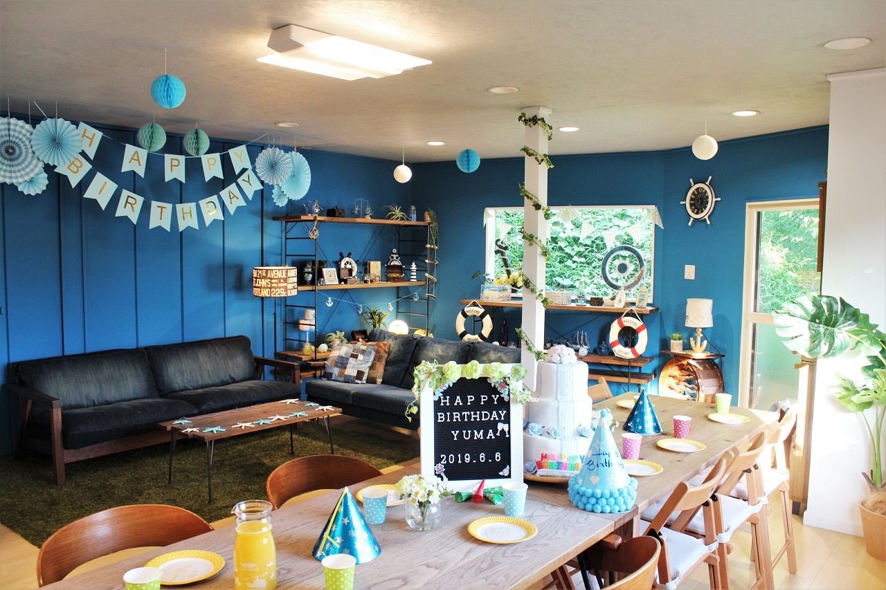 【誕生日会装飾＆レイアウト】