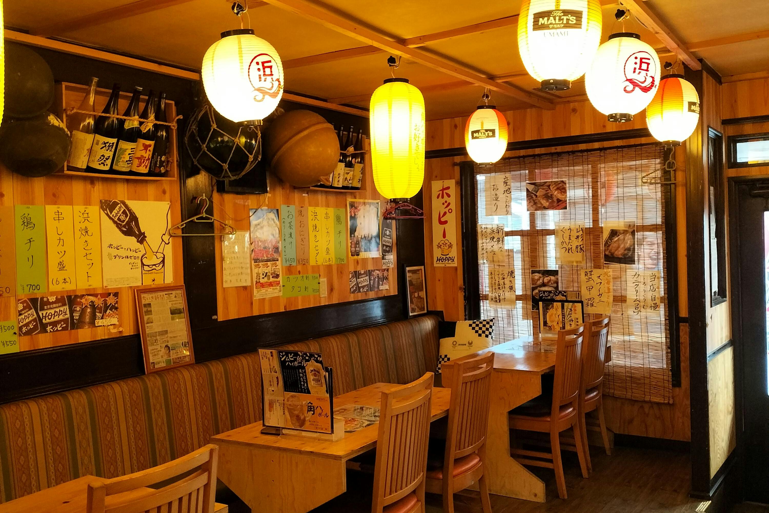 【都賀駅1分】撮影や飲食イベントに最適な海鮮居酒屋内のカウンター付きイベントスペース