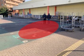 【イオンタウン蒲原/キッチンカー①】キッチンカー等の移動販売に最適な屋外スペース