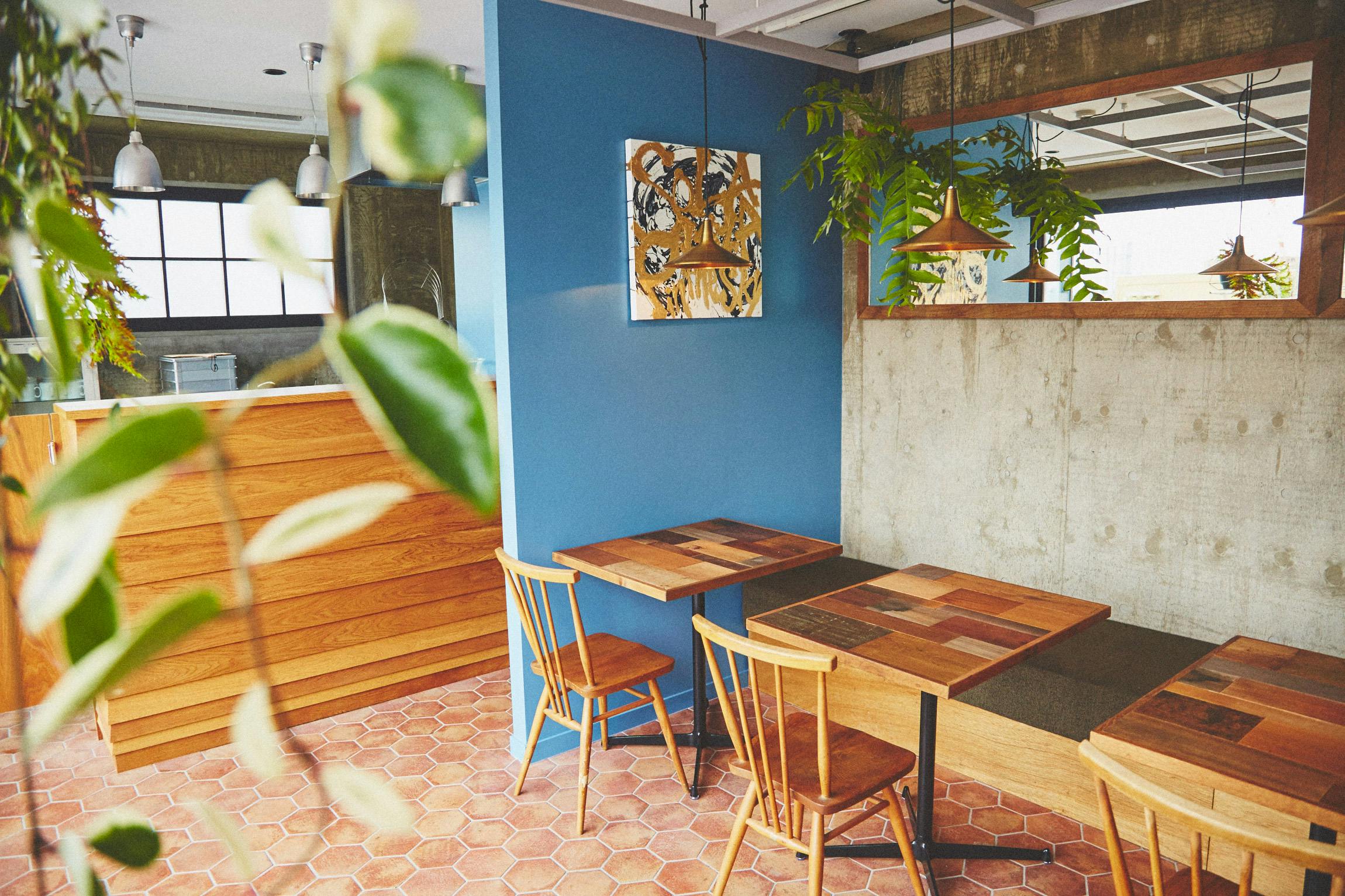 椅子やテーブルなど店内にある什器はすべて無料でご利用いただけます。