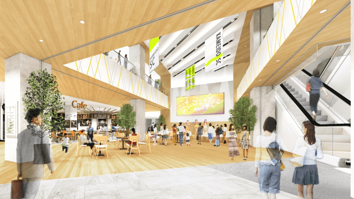 【KAMEIDO CLOCK】1Fカメクロコート 大型イベント、体験型イベントに最適な催事イベントスペース