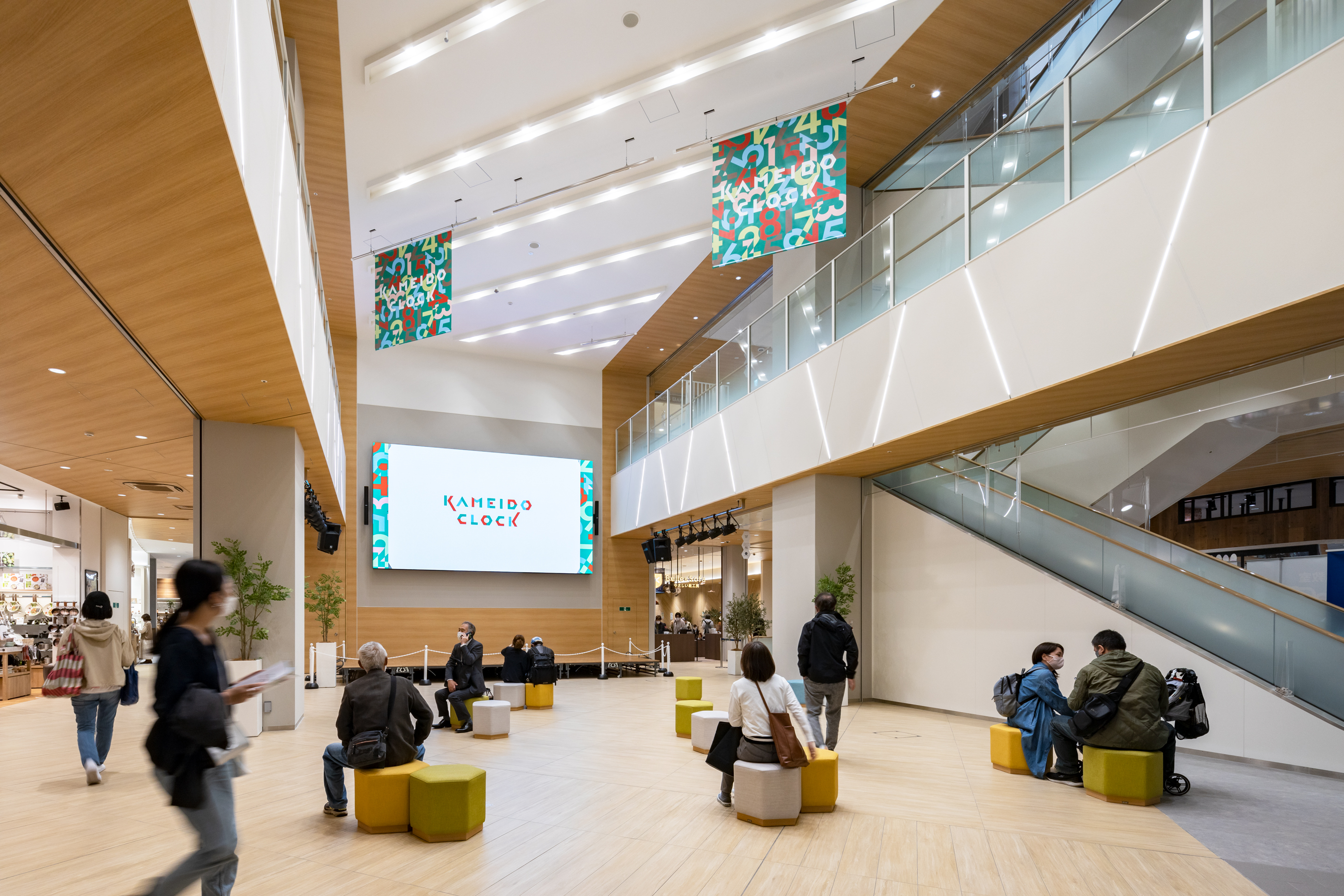 【KAMEIDO CLOCK】1Fカメクロコート 大型イベント、体験型イベントに最適な催事イベントスペース