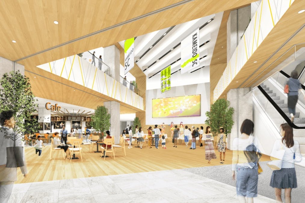 【KAMEIDO CLOCK】1Fカメクロコート 大型イベント、体験型イベントに最適な催事イベントスペース