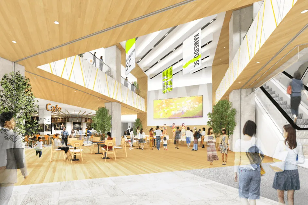 【KAMEIDO CLOCK】1Fカメクロコート 大型イベント、体験型イベントに最適な催事イベントスペース