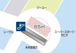 【イオンモール大曲／1F稲穂の広場】各種プロモーションイベントや大型の物販イベントに最適な核テナント周辺にある通行量の多いイベントスペースの画像6