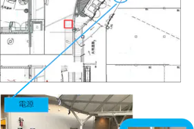 【みのおキューズモール】「⑧L通り Cスペース」各種プロモーションに最適なステージ近くのイベントスペース