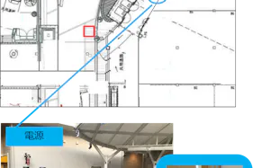 【みのおキューズモール】「⑧L通り Cスペース」各種プロモーションに最適なステージ近くのイベントスペース