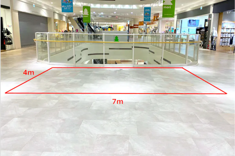 【イオンレイクタウンmori*】2F 花の広場北側ブリッジ③の画像2