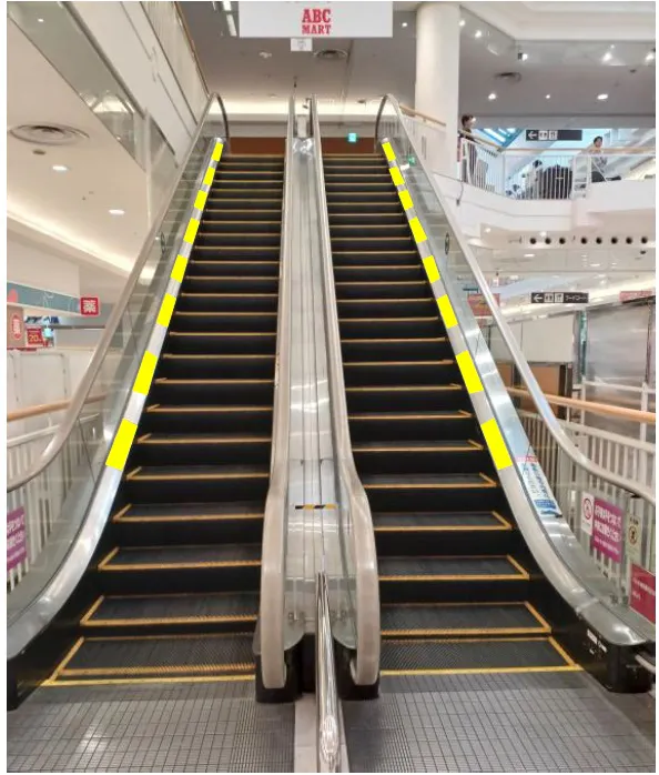 【イオンモール日根野*】【イオンモール日根野】エスカレーター