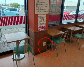 【マックスバリュ安原店】イートイン横スペース 販促プロモーションに最適なスーパー店内催事イベントスペース