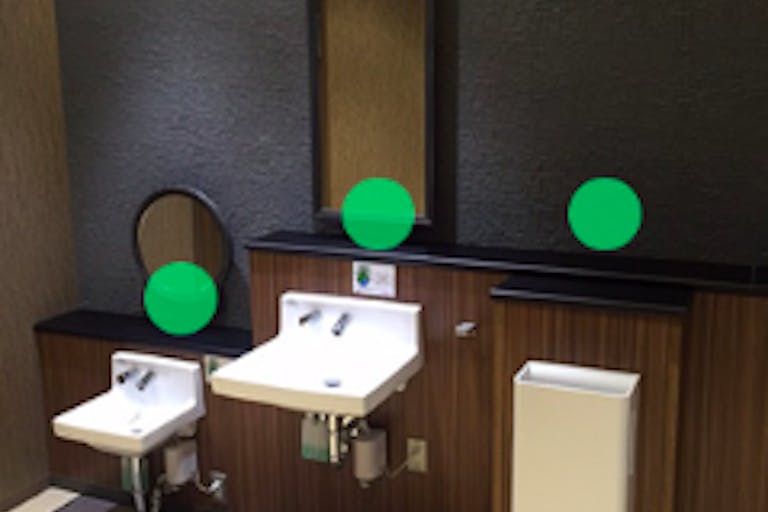 【イオンモール神戸南】モール内広告 化粧室の画像2