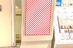 【あべのキューズモール】あべのキューズモール【メディア】「④‐bデジタルサイネージ縦型」