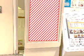 【あべのキューズモール】あべのキューズモール【メディア】「④‐bデジタルサイネージ縦型」