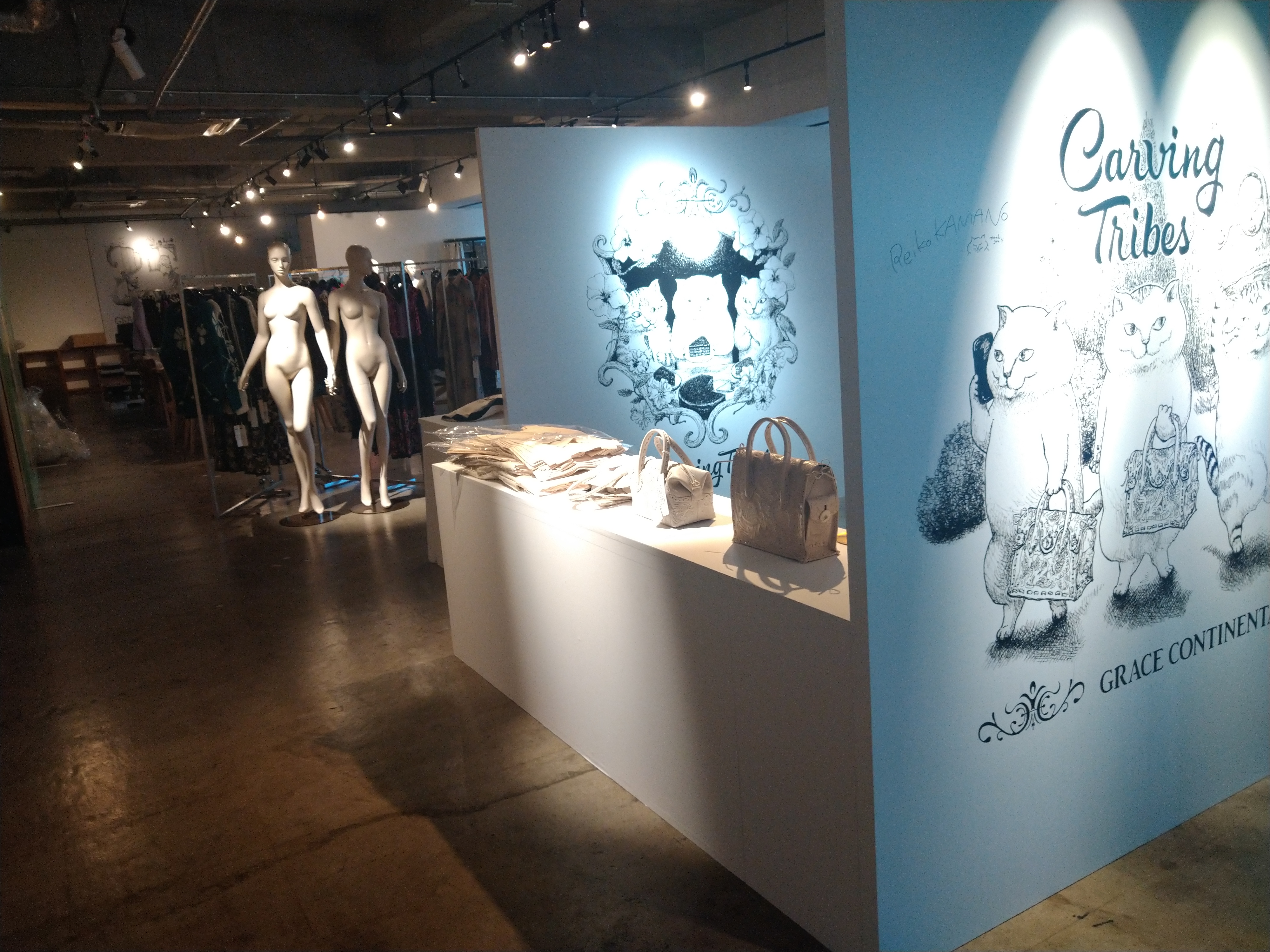 アパレルブランド展示販売会