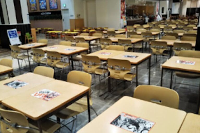 【イオンモール岡山】モール内広告 フードコートの画像1