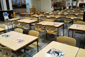 【イオンモール岡山】モール内広告 フードコート