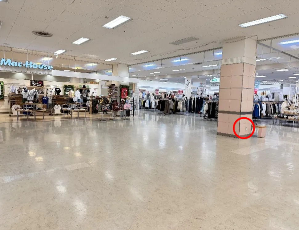 【イオン白河西郷店】2階催事スペース 販促プロモーションや物販に最適なスーパー店内催事イベントスペース
