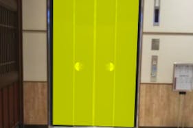 【イオン藤井寺ショッピングセンター】モール内広告 エレベーター