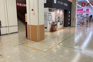 【イオンタウン松ヶ崎】プロモーションイベントやポップアップに最適な大型スーパー付近にある通行量の多いイベントスペース