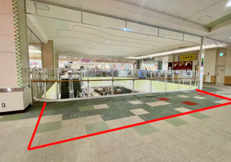 【イオンモール銚子*】2F  ABC-MART前　ブリッジ