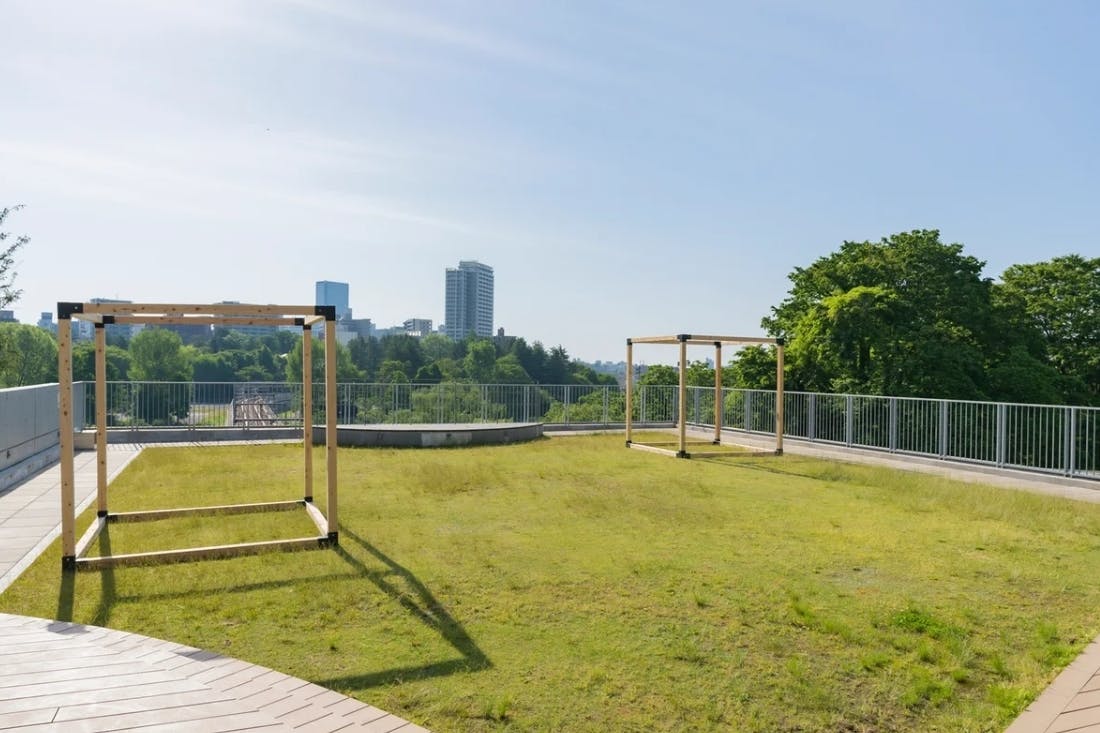 芝生広場