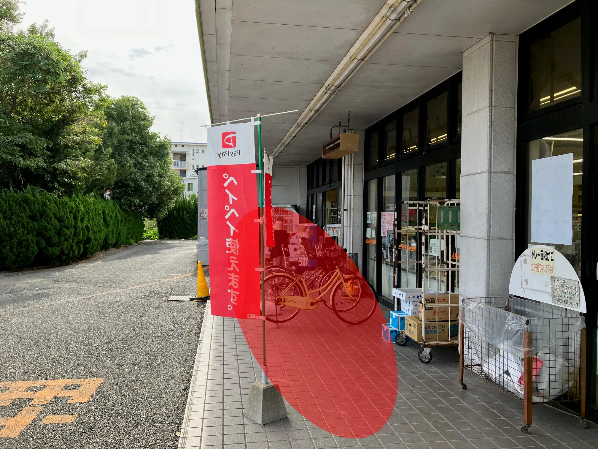 【フレッシュくまい不知火店】キッチンカーやプロモーションに適した軒下のレンタルスペース