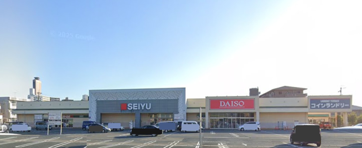 【西友　上浅田店】1階 店内入口付近 ベーカリーテナント跡区画　物販・食物販の短期催事や、ポップアップストアに最適なスーパー店内催事イベントスペース