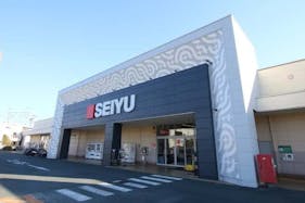 【西友 上浅田店】1階 店内入口付近 ベーカリーテナント跡区画 物販・食物販の短期催事や、ポップアップストアに最適なスーパー店内催事イベントスペース