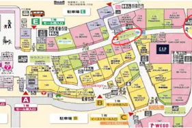 【イオンモール高崎】モール内広告 大型バナー サブコート