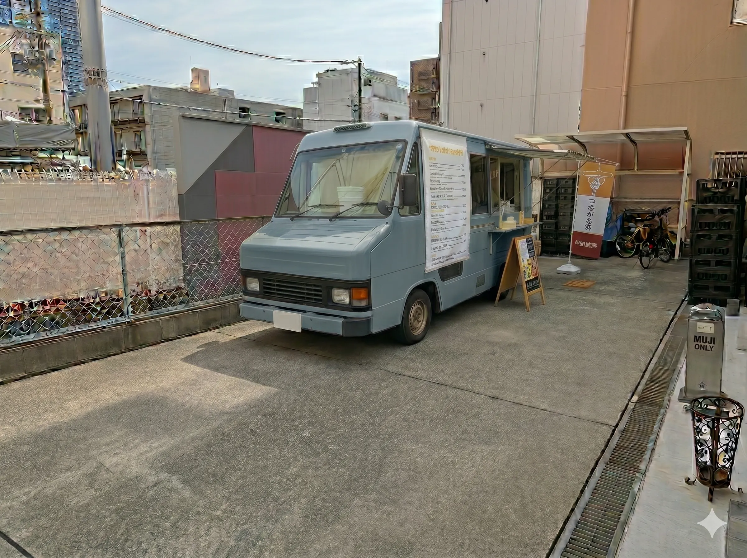 【中津駅7分】ウメキタエリア/梅田スカイビル1分|SAKE醸造所前の駐車スペース（キッチンカー可）の画像