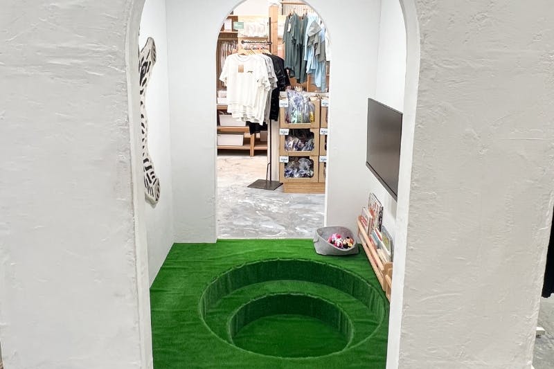 【大阪市/阿波座駅2分】子供服セレクトショップ「オルセンオルセン」内の一角にある物販のポップアップに最適なレンタルスペース