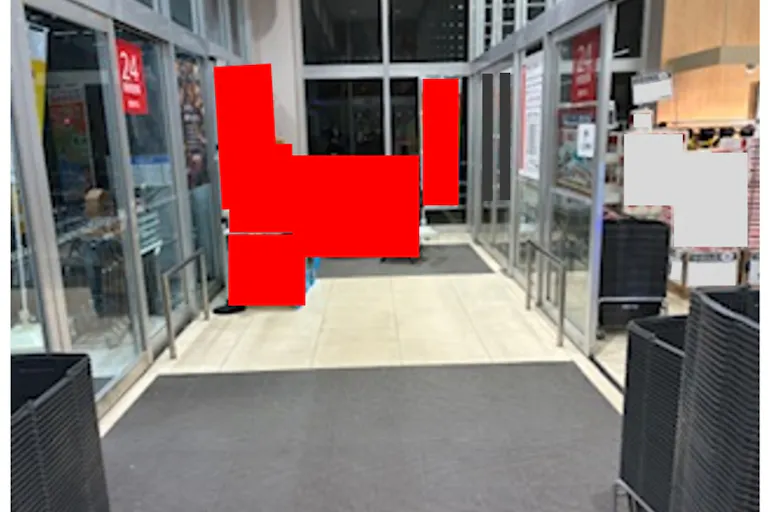 【西友 南葛西店】1F風除室 プロモーション用途や物販、食物販のポップアップストアに最適なスーパー店内催事イベントスペースの画像1